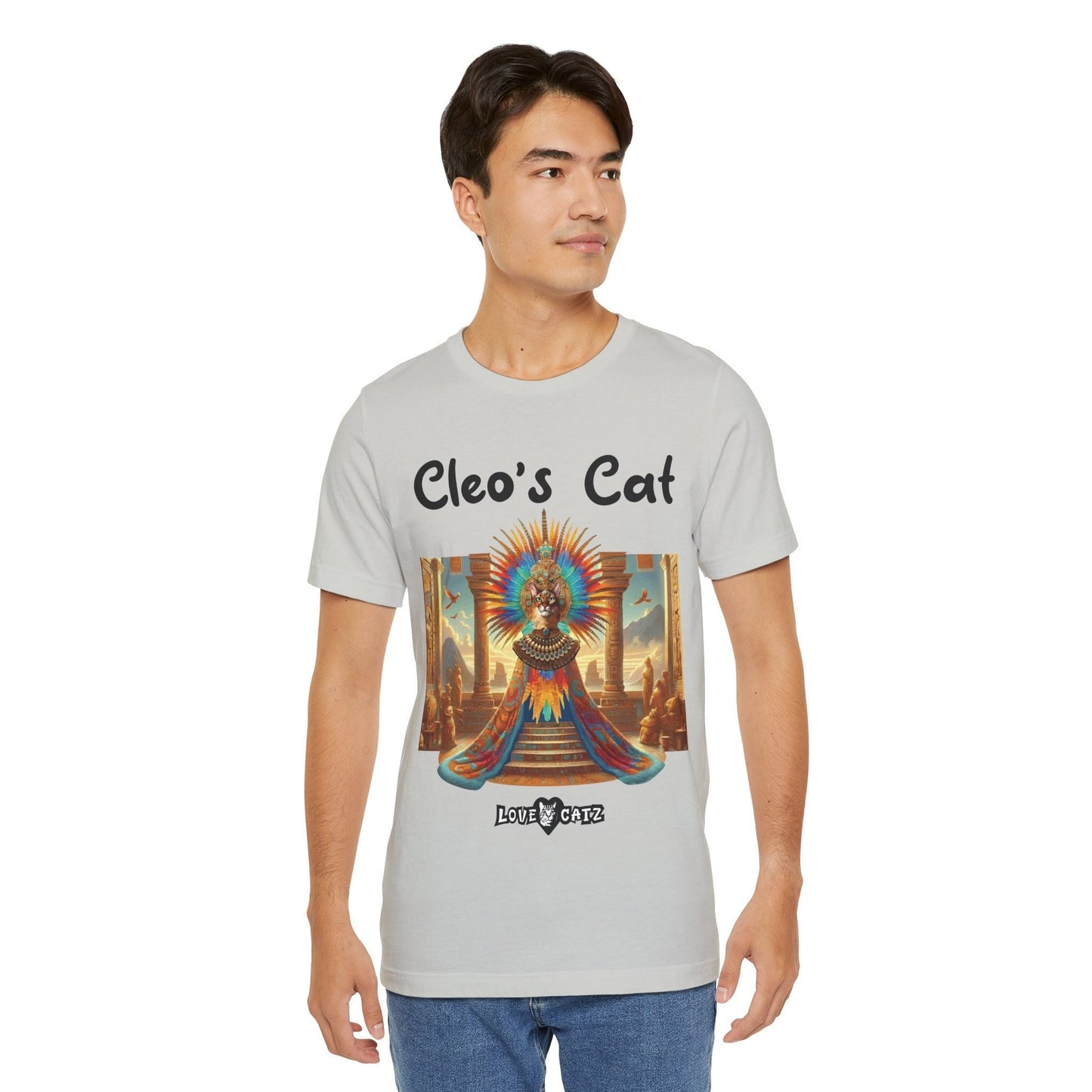 Cleo's Cat Story: T-shirt (S–XL) - Design 01 - Double-Sided