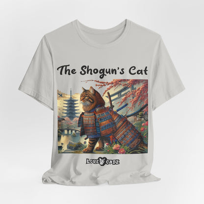 Shogun's Cat Story: T-shirt (2XL–5XL) - Design 01 - Double-Sided