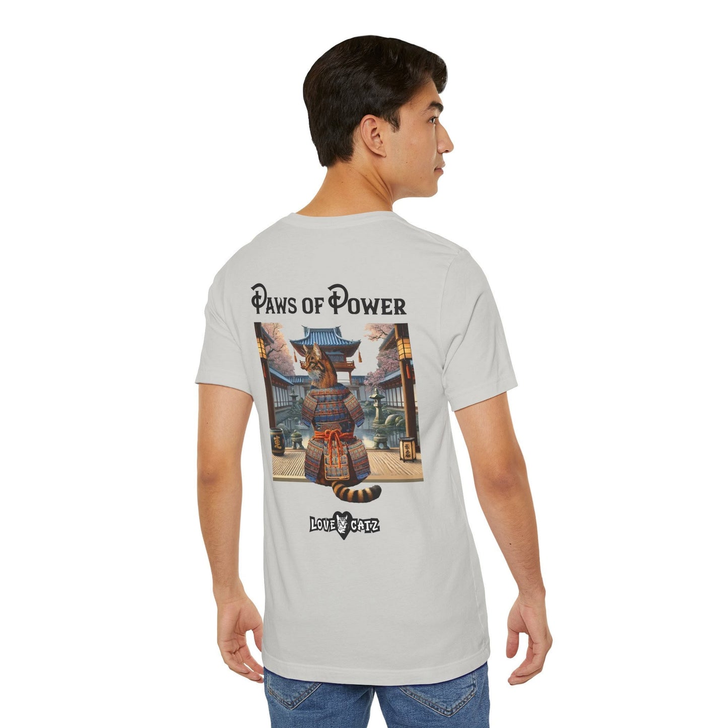 Shogun's Cat Story: T-shirt (S–XL) - Design 01 - Double-Sided
