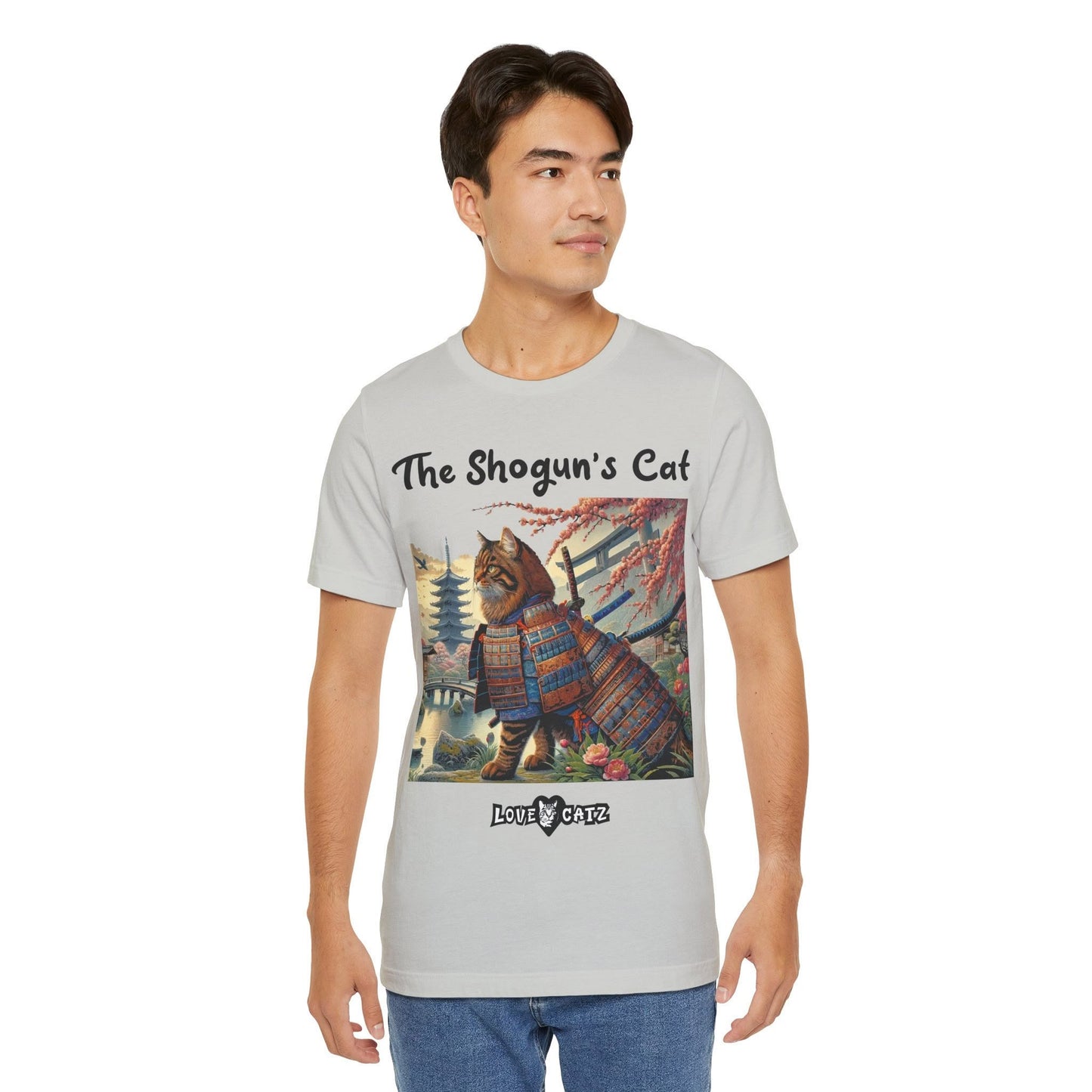 Shogun's Cat Story: T-shirt (S–XL) - Design 01 - Double-Sided