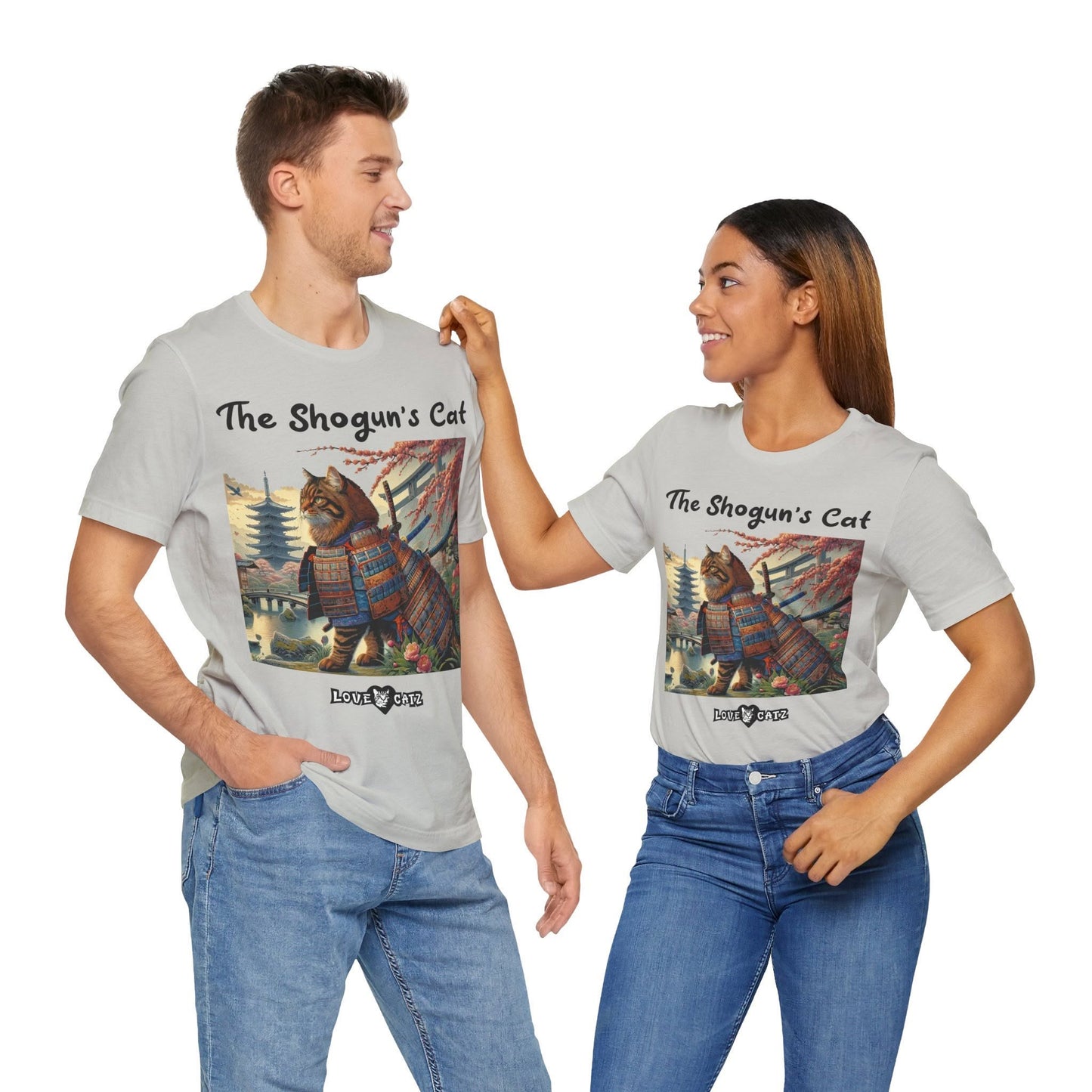 Shogun's Cat Story: T-shirt (S–XL) - Design 01