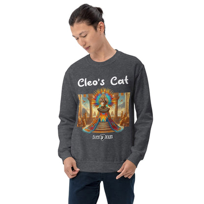 Cleo's Cat Story: Sweatshirt (S–XL) - Design 01 - Double-Sided