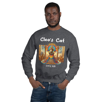 Cleo's Cat Story: Sweatshirt (S–XL) - Design 01 - Double-Sided