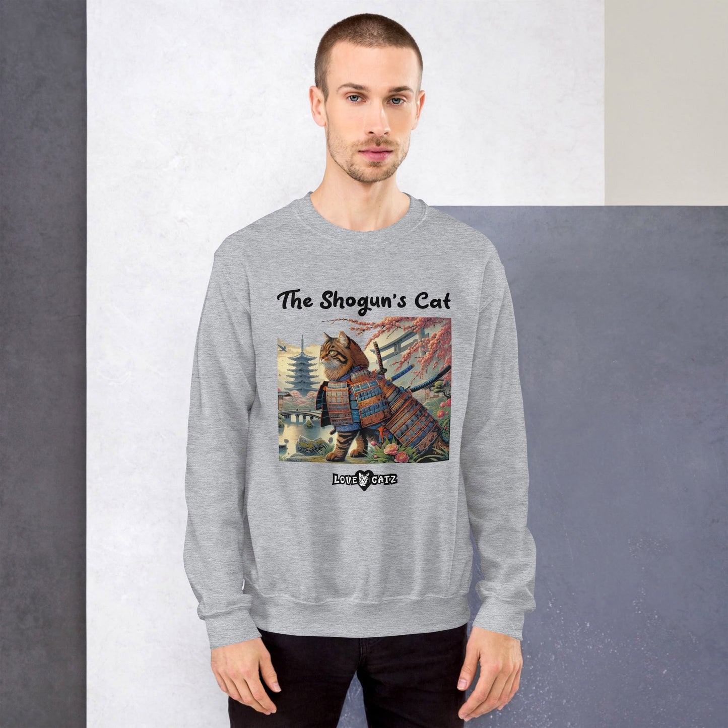 Shogun's Cat Story: Sweatshirt (S–XL) - Design 01 - Double-Sided