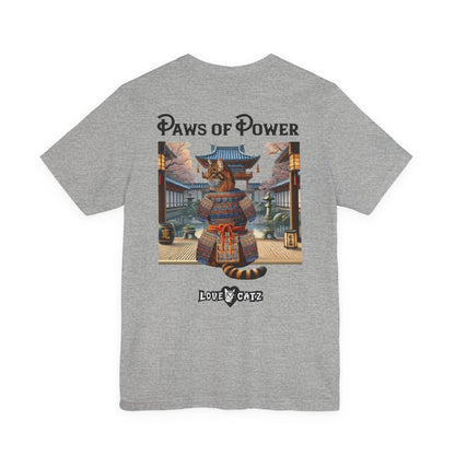 Shogun's Cat Story: T-shirt (S–XL) - Design 01 - Double-Sided