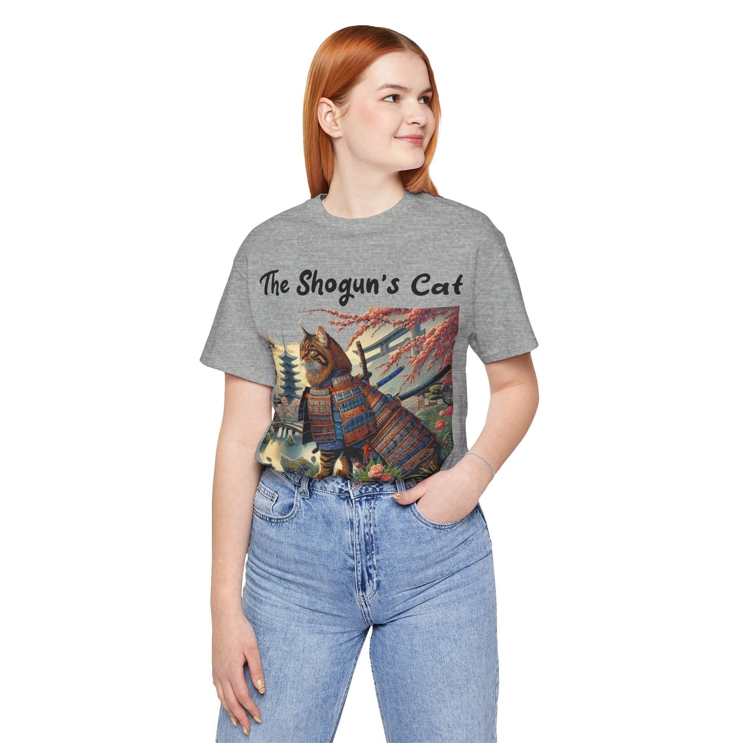 Shogun's Cat Story: T-shirt (S–XL) - Design 01 - Double-Sided