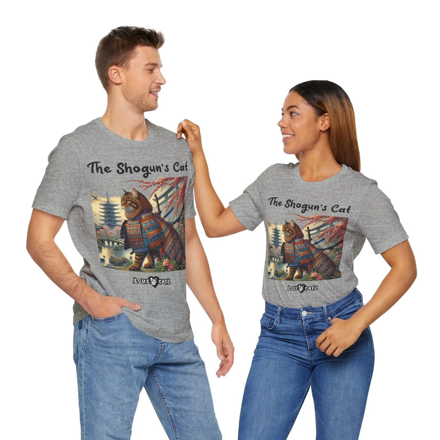 Shogun's Cat Story: T-shirt (S–XL) - Design 01