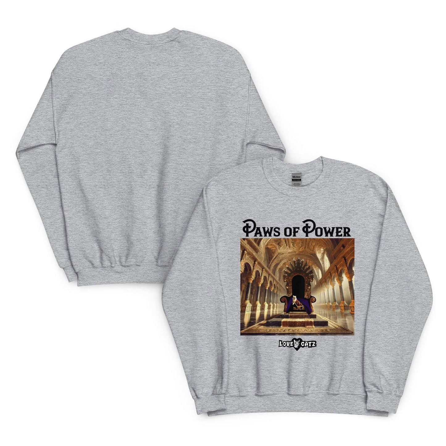 Paws of Power: Sweatshirt (S–XL) - Design 01