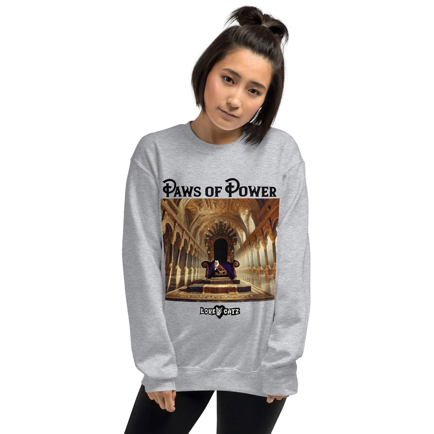 Paws of Power: Sweatshirt (S–XL) - Design 01