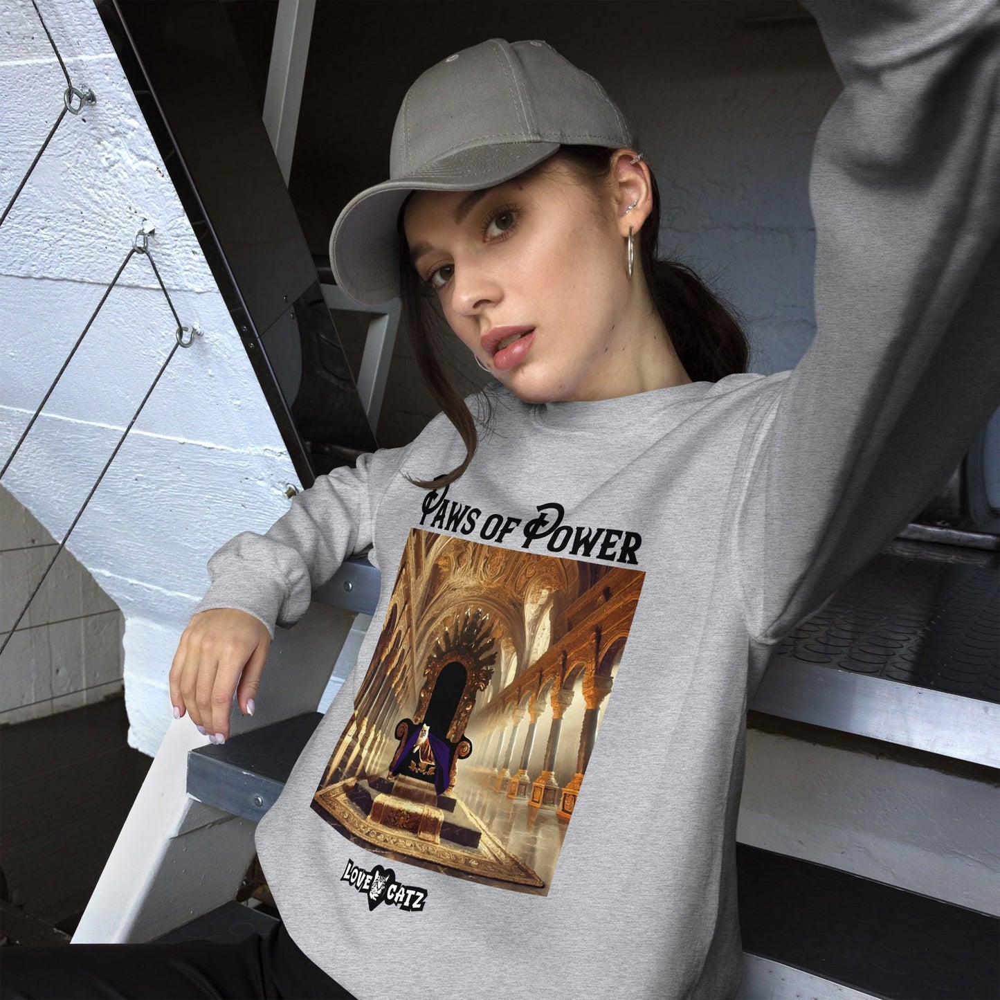 Paws of Power: Sweatshirt (S–XL) - Design 01