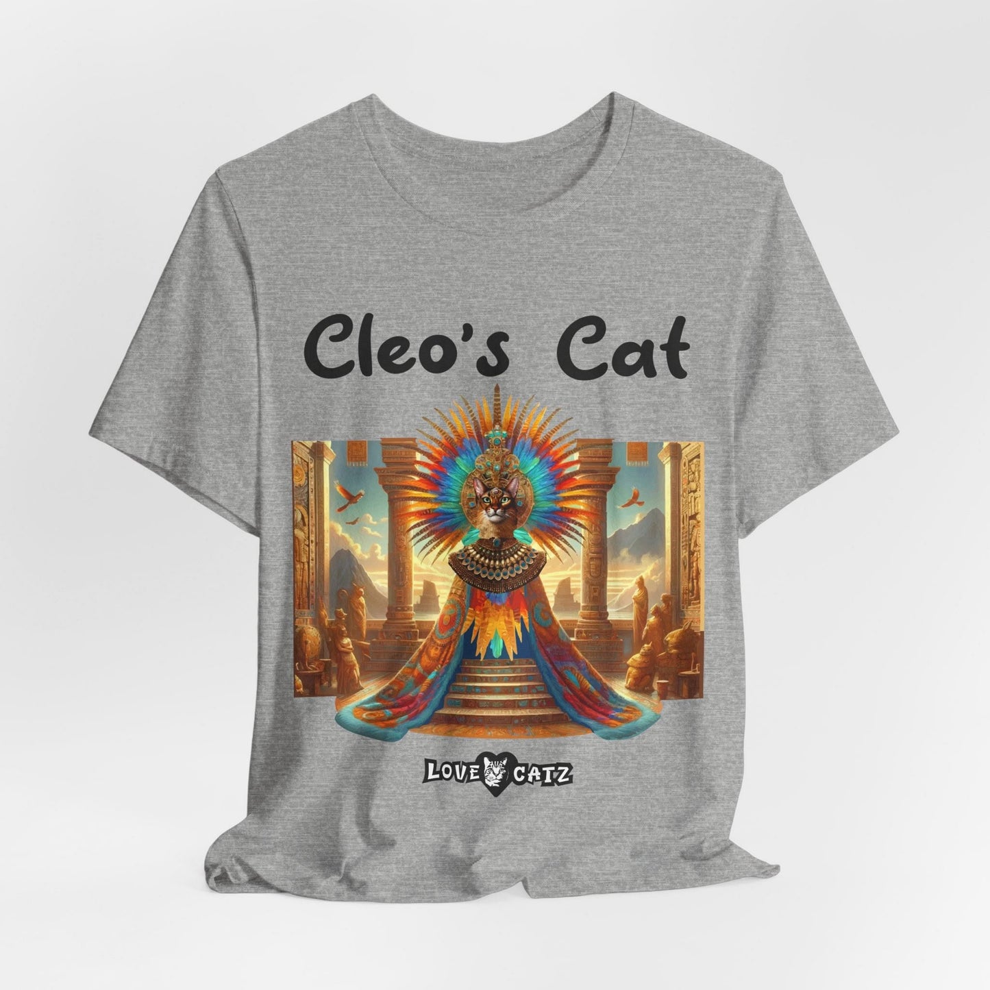 Cleo's Cat Story: T-shirt (2XL–5XL) - Design 01