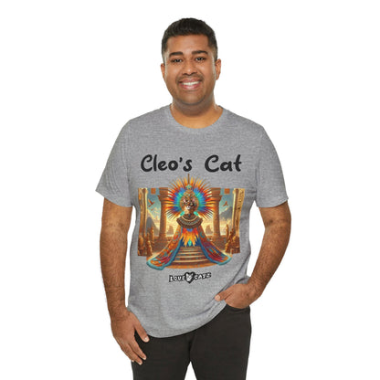 Cleo's Cat Story: T-shirt (2XL–5XL) - Design 01 - Double-Sided