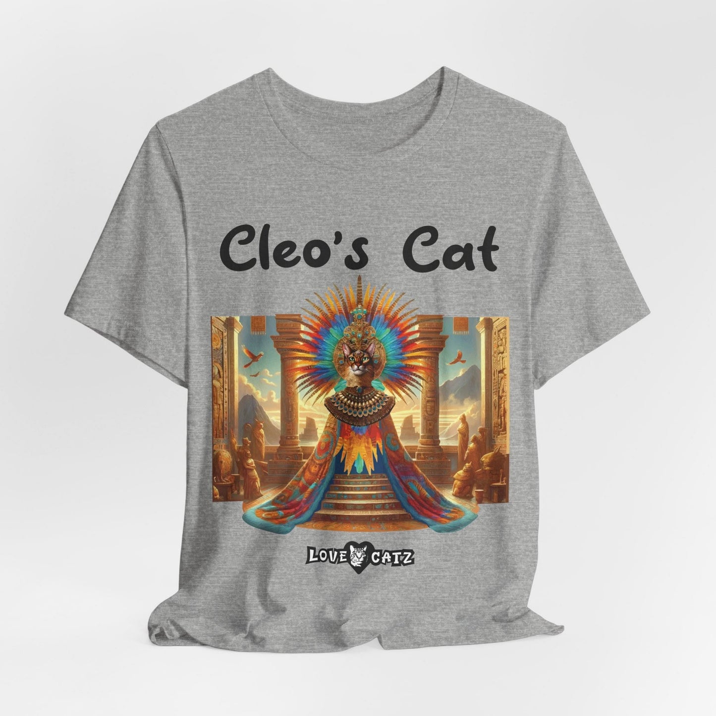 Cleo's Cat Story: T-shirt (S–XL) - Design 01