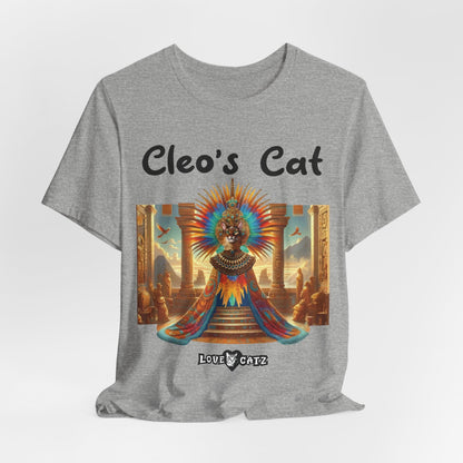 Cleo's Cat Story: T-shirt (S–XL) - Design 01