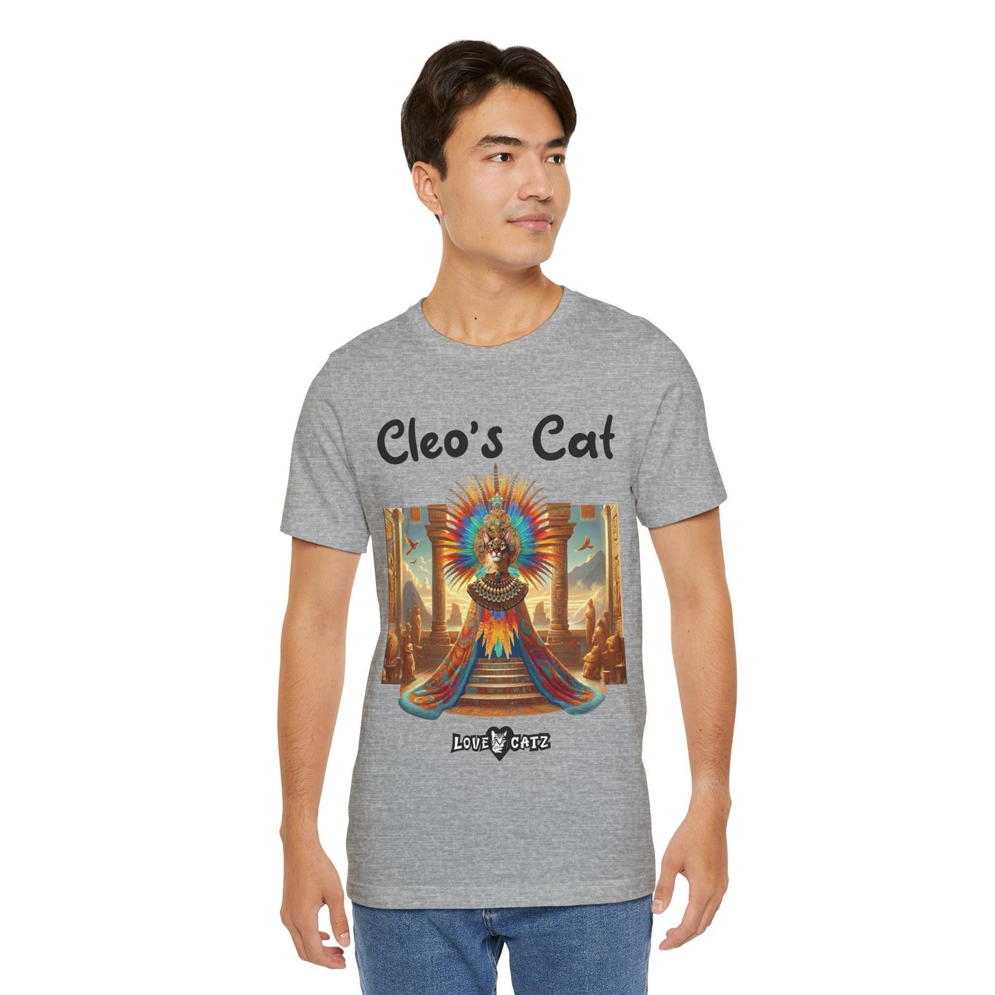 Cleo's Cat Story: T-shirt (S–XL) - Design 01 - Double-Sided