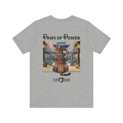 Shogun's Cat Story: T-shirt (2XL–5XL) - Design 01 - Double-Sided