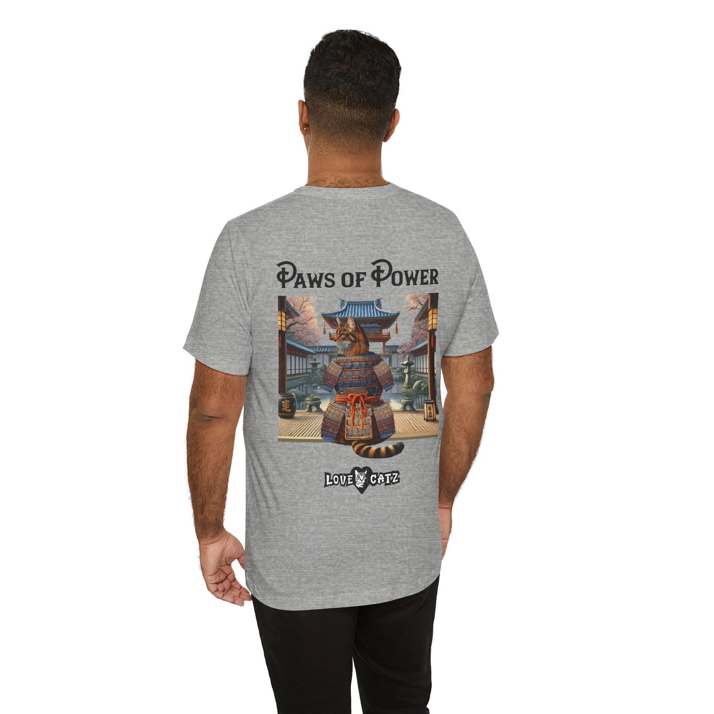 Shogun's Cat Story: T-shirt (2XL–5XL) - Design 01 - Double-Sided