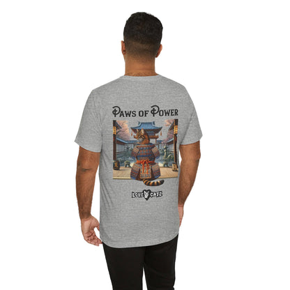 Shogun's Cat Story: T-shirt (2XL–5XL) - Design 01 - Double-Sided