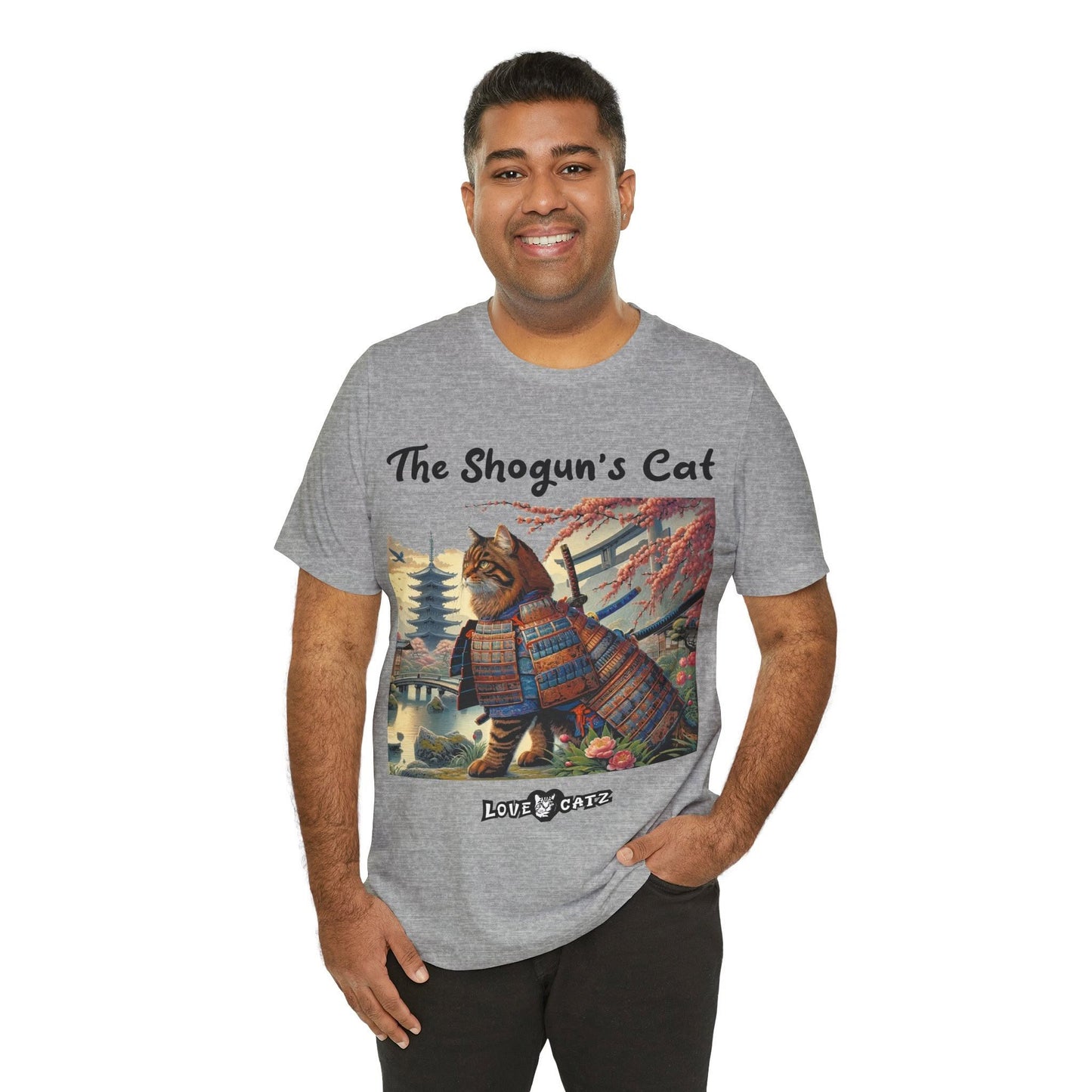 Shogun's Cat Story: T-shirt (2XL–5XL) - Design 01