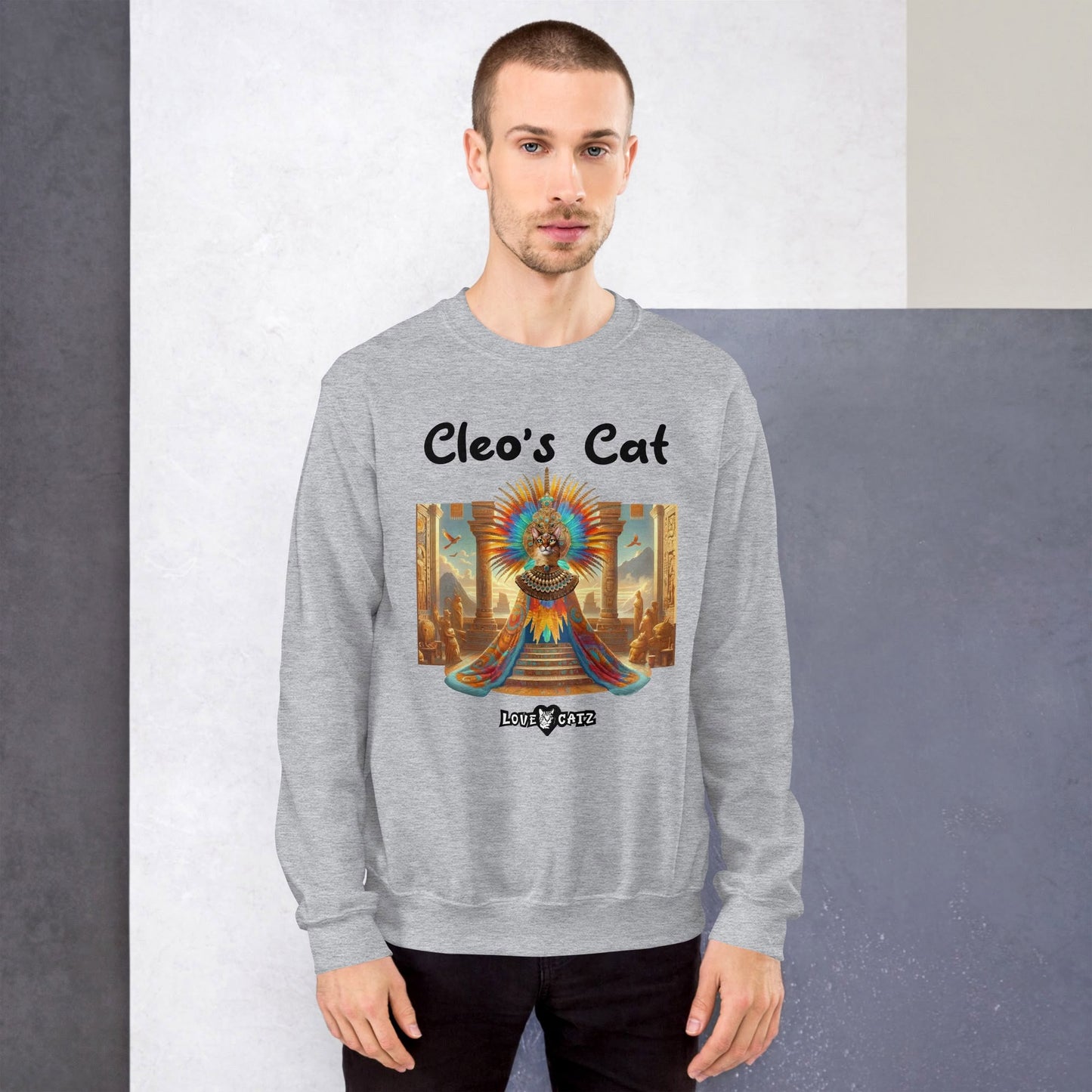 Cleo's Cat Story: Sweatshirt (S–XL) - Design 01 - Double-Sided