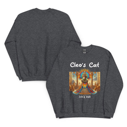 Cleo's Cat Story: Sweatshirt (S–XL) - Design 01