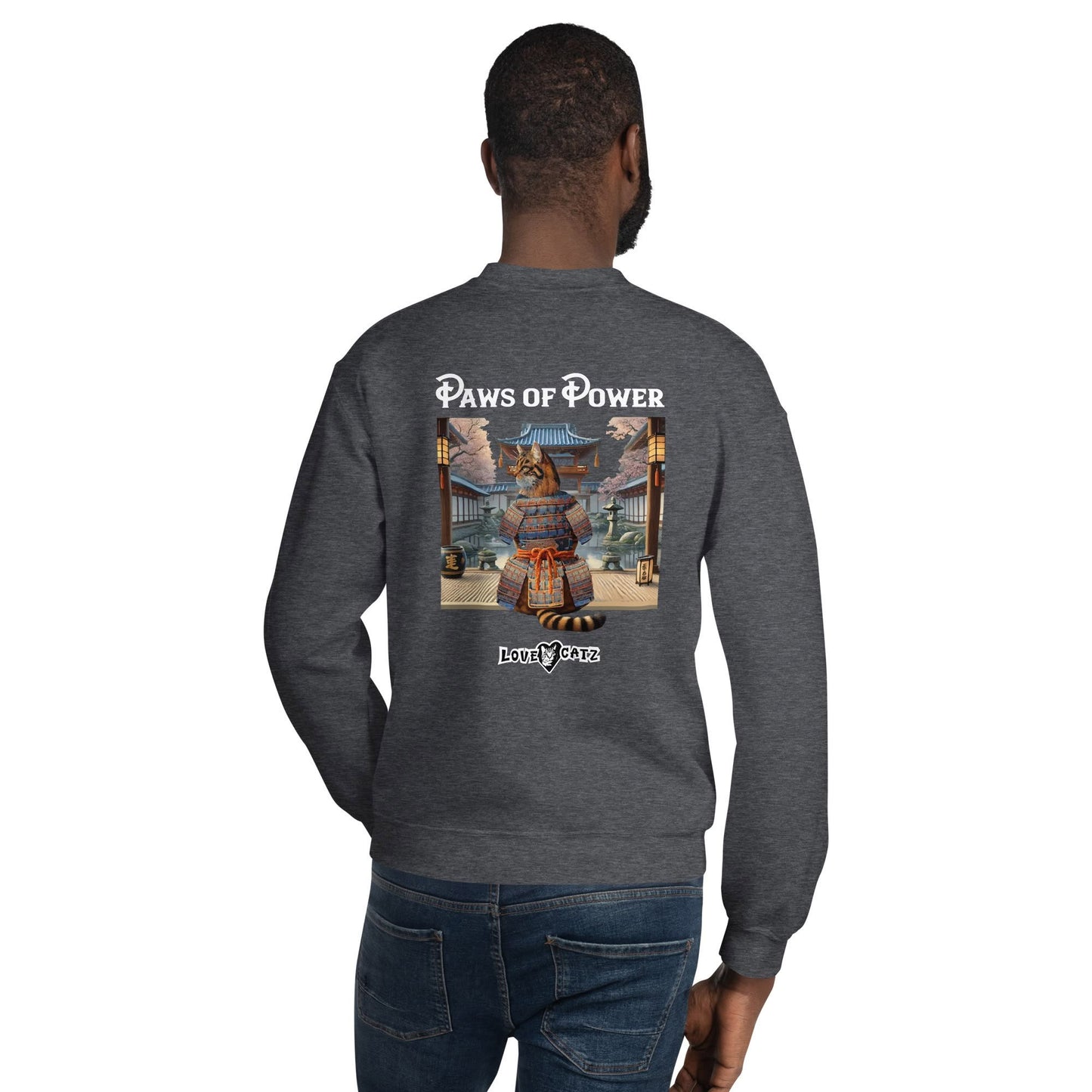 Shogun's Cat Story: Sweatshirt (S–XL) - Design 01 - Double-Sided