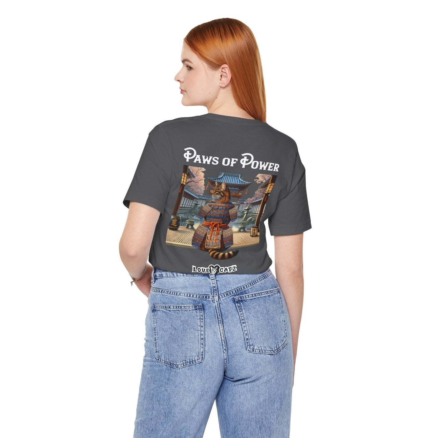 Shogun's Cat Story: T-shirt (S–XL) - Design 01 - Double-Sided