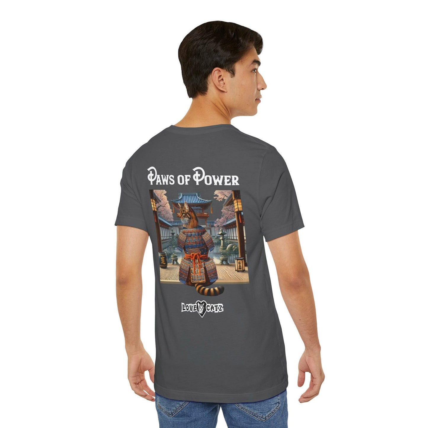 Shogun's Cat Story: T-shirt (S–XL) - Design 01 - Double-Sided