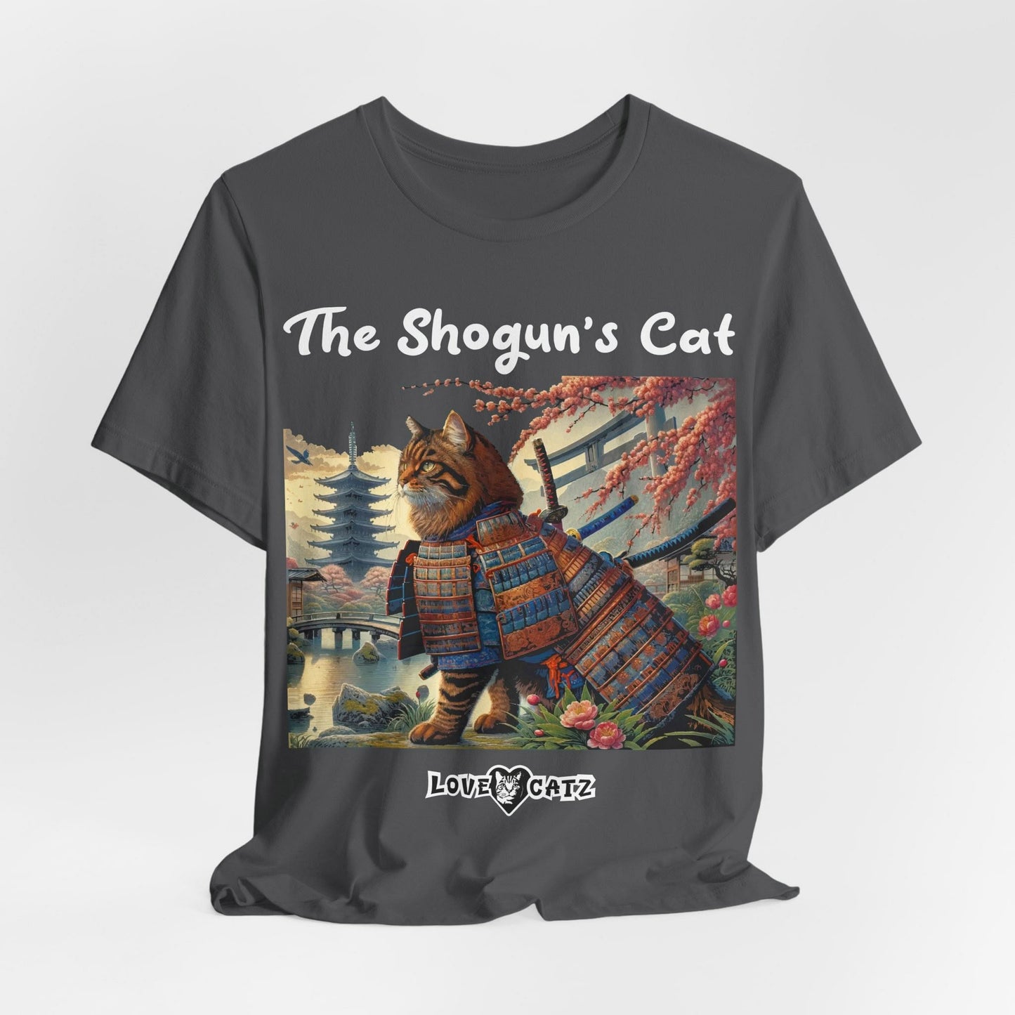 Shogun's Cat Story: T-shirt (S–XL) - Design 01