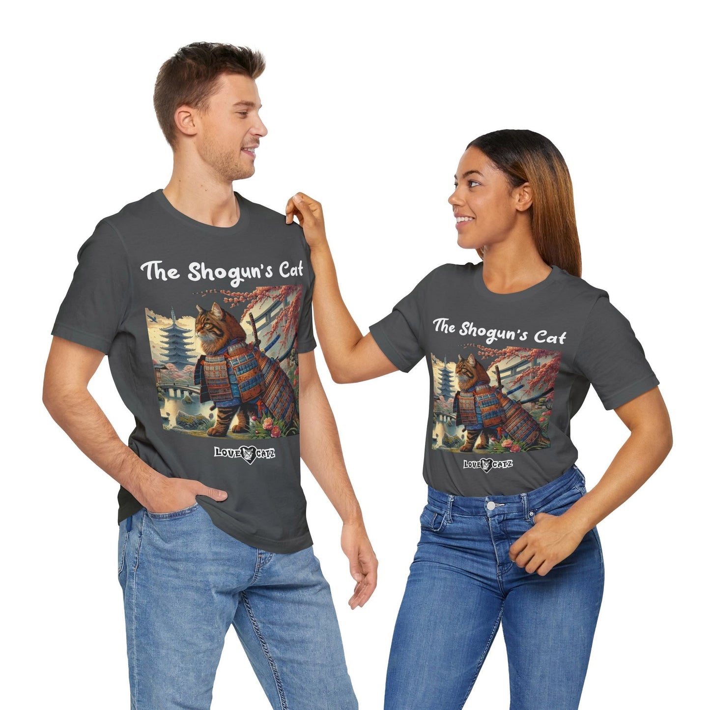 Shogun's Cat Story: T-shirt (S–XL) - Design 01