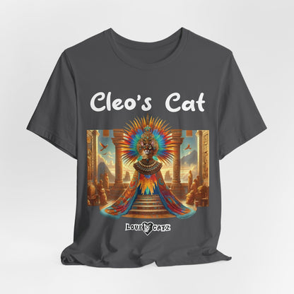 Cleo's Cat Story: T-shirt (S–XL) - Design 01