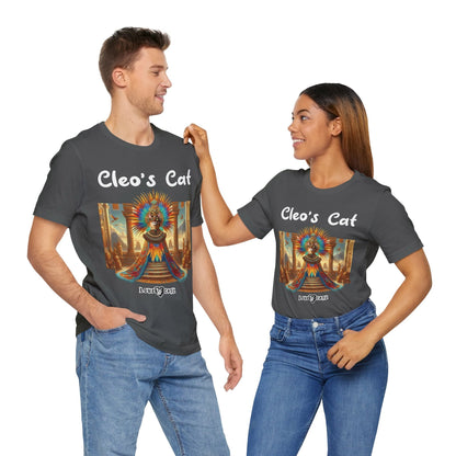 Cleo's Cat Story: T-shirt (S–XL) - Design 01