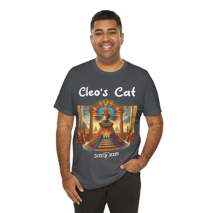 Cleo's Cat Story: T-shirt (2XL–5XL) - Design 01 - Double-Sided
