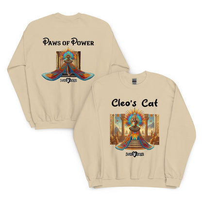 Cleo's Cat Story: Sweatshirt (S–XL) - Design 01 - Double-Sided