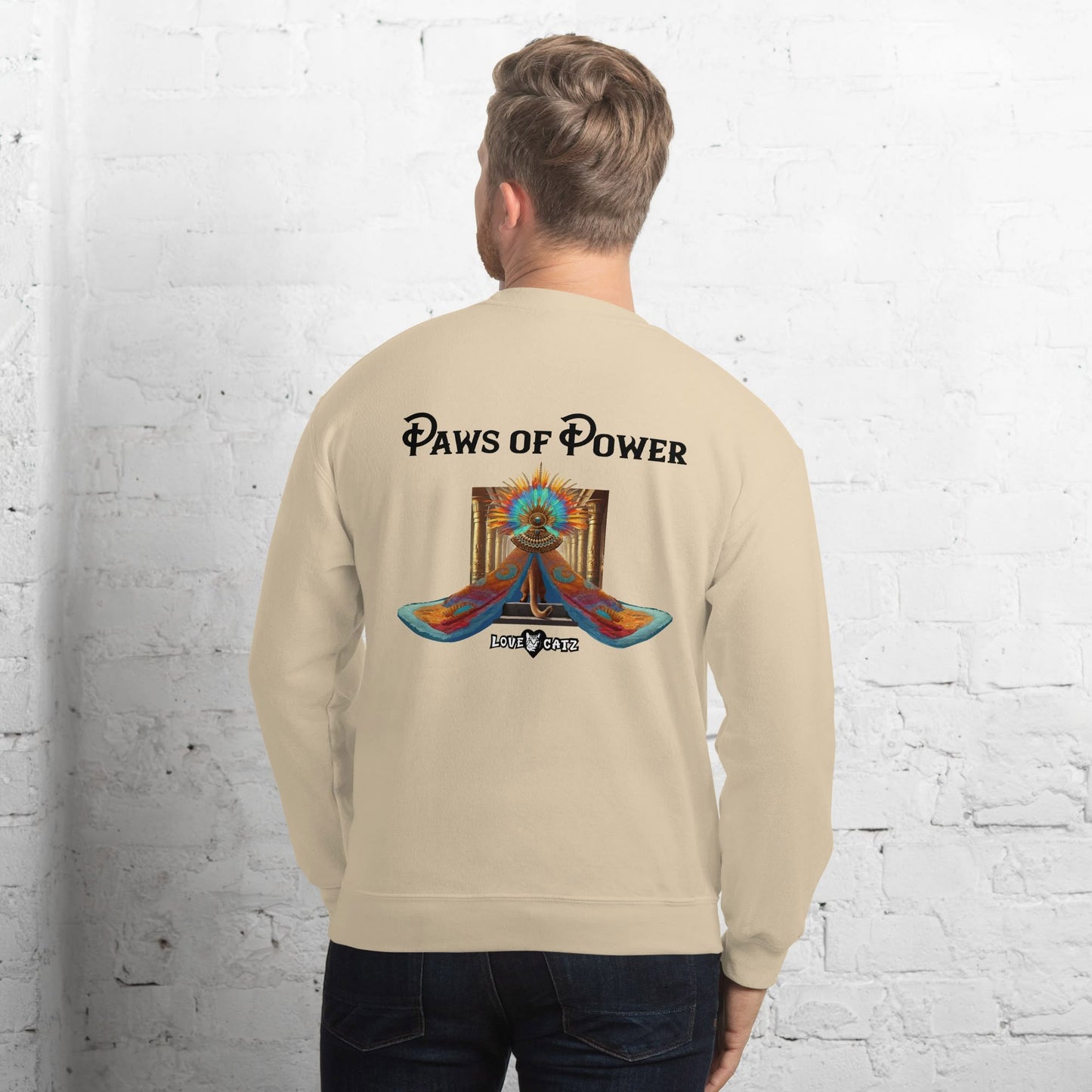 Cleo's Cat Story: Sweatshirt (2XL–5XL) - Design 01 - Double-Sided