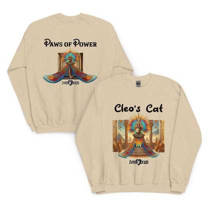 Cleo's Cat Story: Sweatshirt (2XL–5XL) - Design 01 - Double-Sided