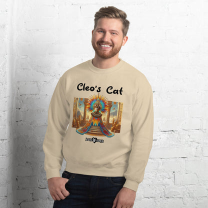 Cleo's Cat Story: Sweatshirt (2XL–5XL) - Design 01