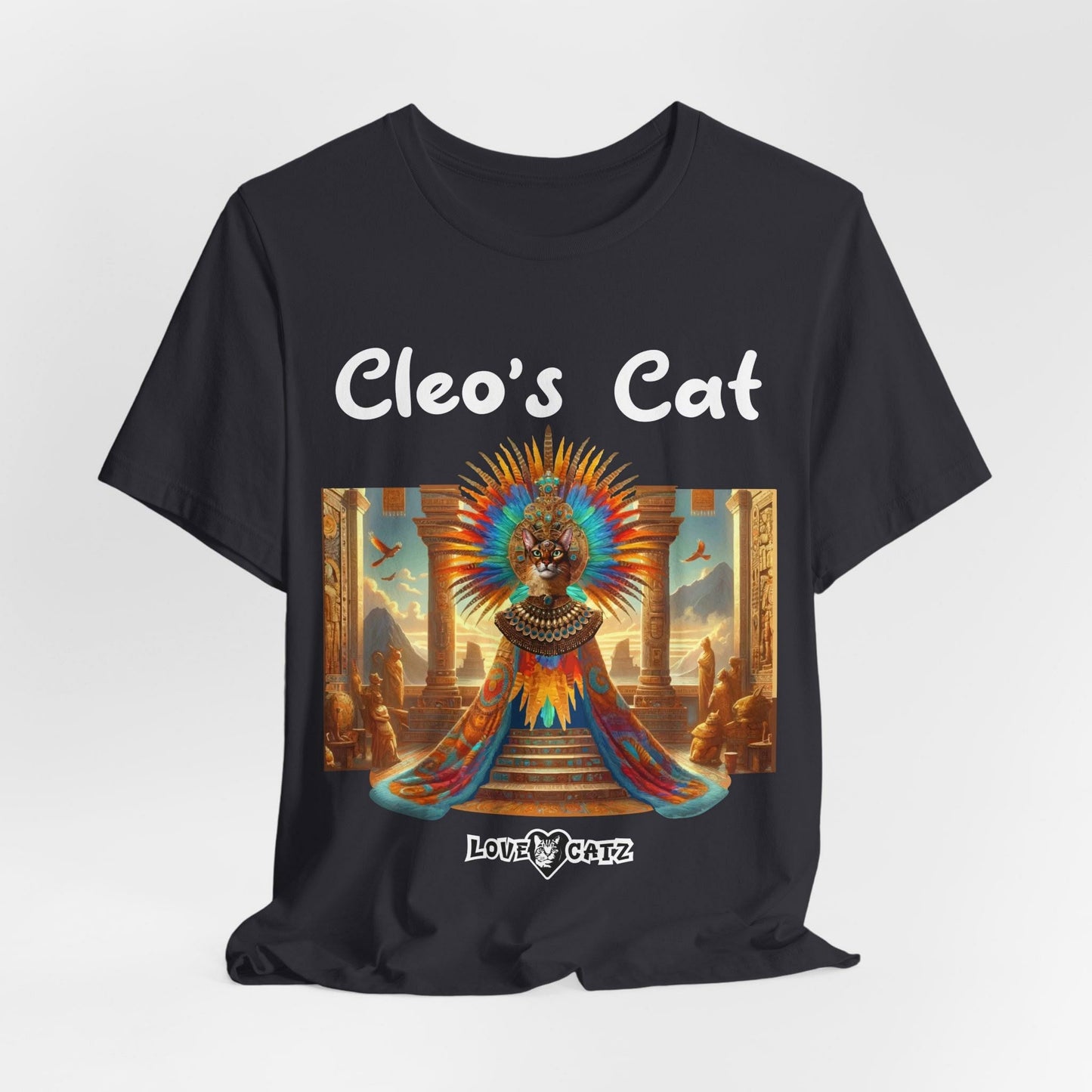 Cleo's Cat Story: T-shirt (2XL–5XL) - Design 01