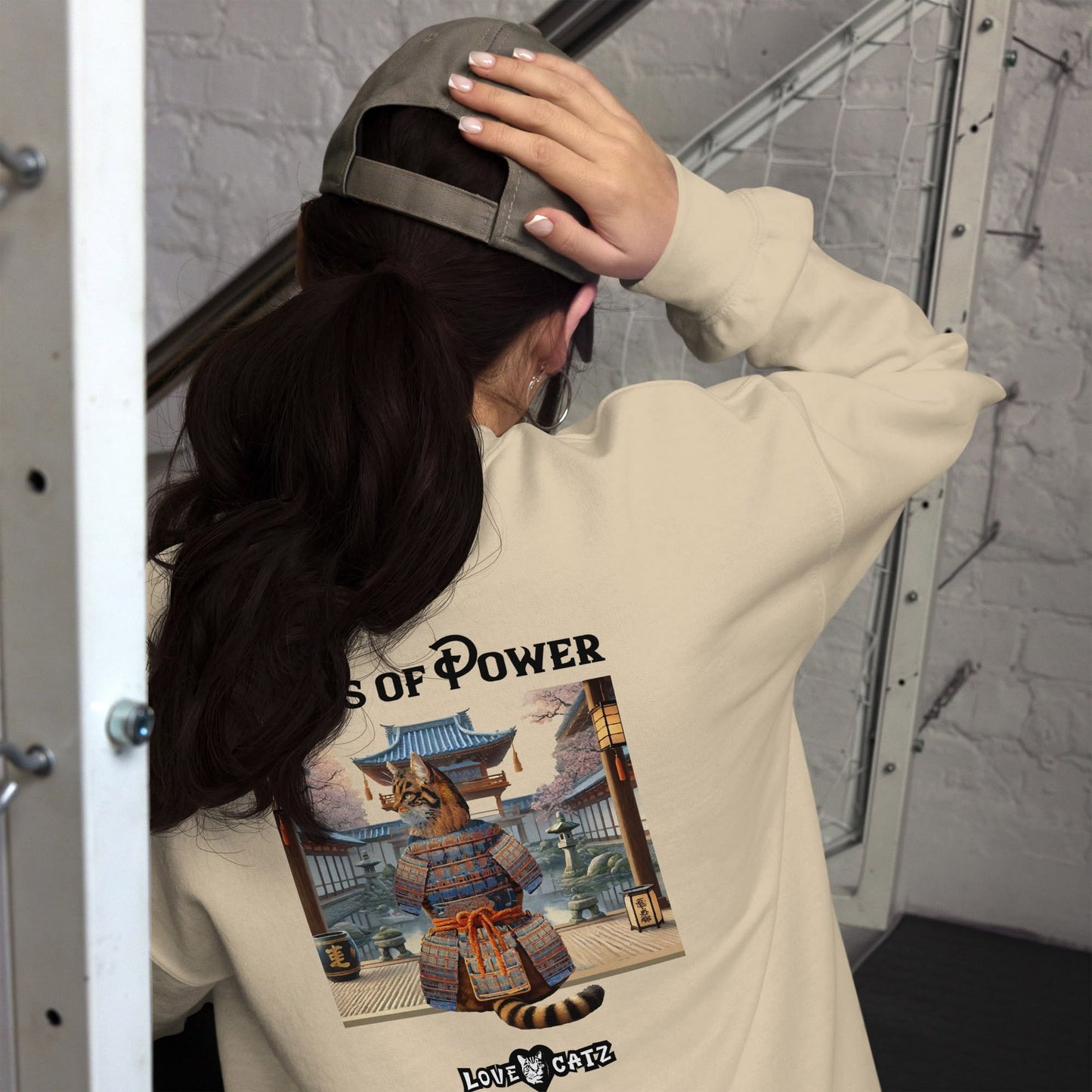 Shogun's Cat Story: Sweatshirt (S–XL) - Design 01 - Double-Sided