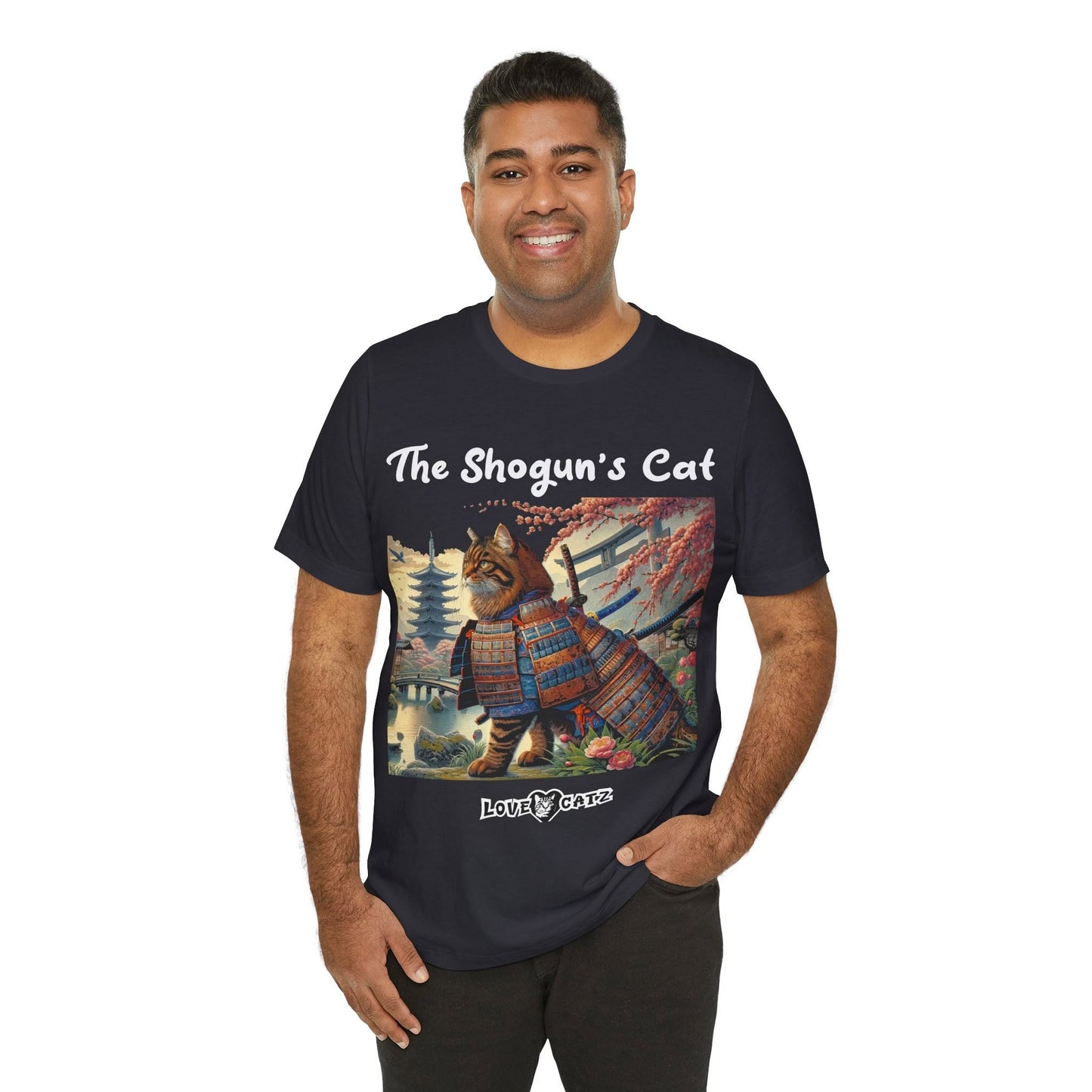 Shogun's Cat Story: T-shirt (2XL–5XL) - Design 01