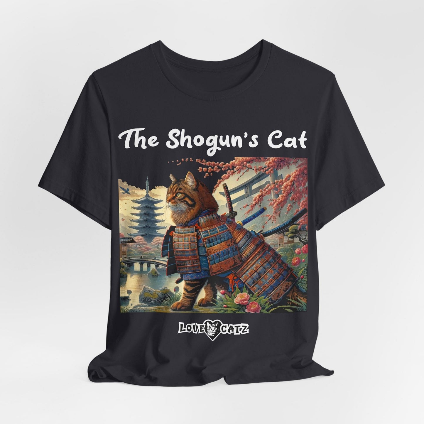 Shogun's Cat Story: T-shirt (S–XL) - Design 01