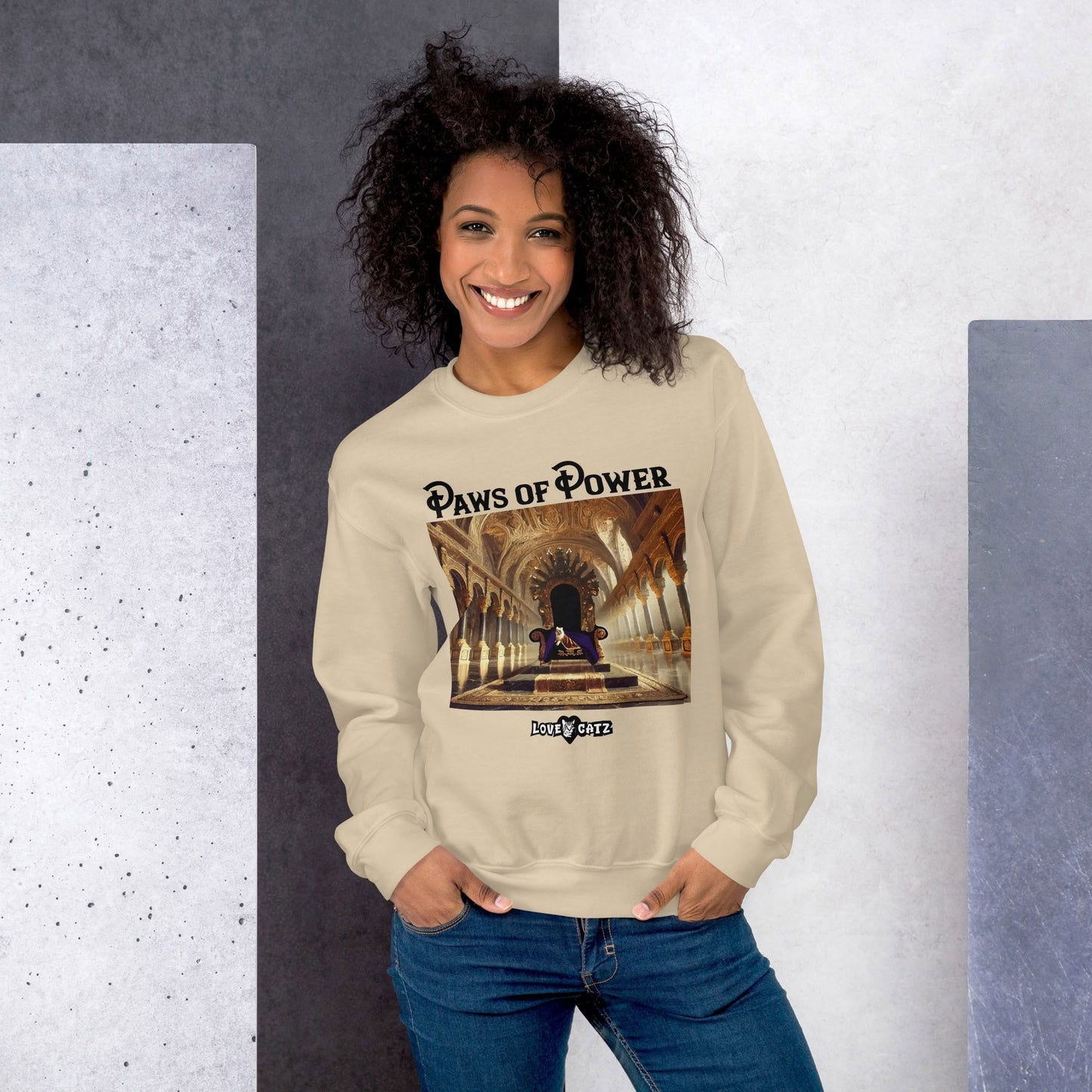 Paws of Power: Sweatshirt (S–XL) - Design 01