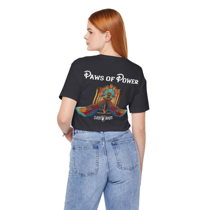 Cleo's Cat Story: T-shirt (S–XL) - Design 01 - Double-Sided