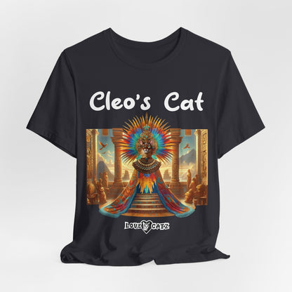 Cleo's Cat Story: T-shirt (S–XL) - Design 01