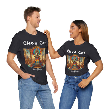 Cleo's Cat Story: T-shirt (S–XL) - Design 01