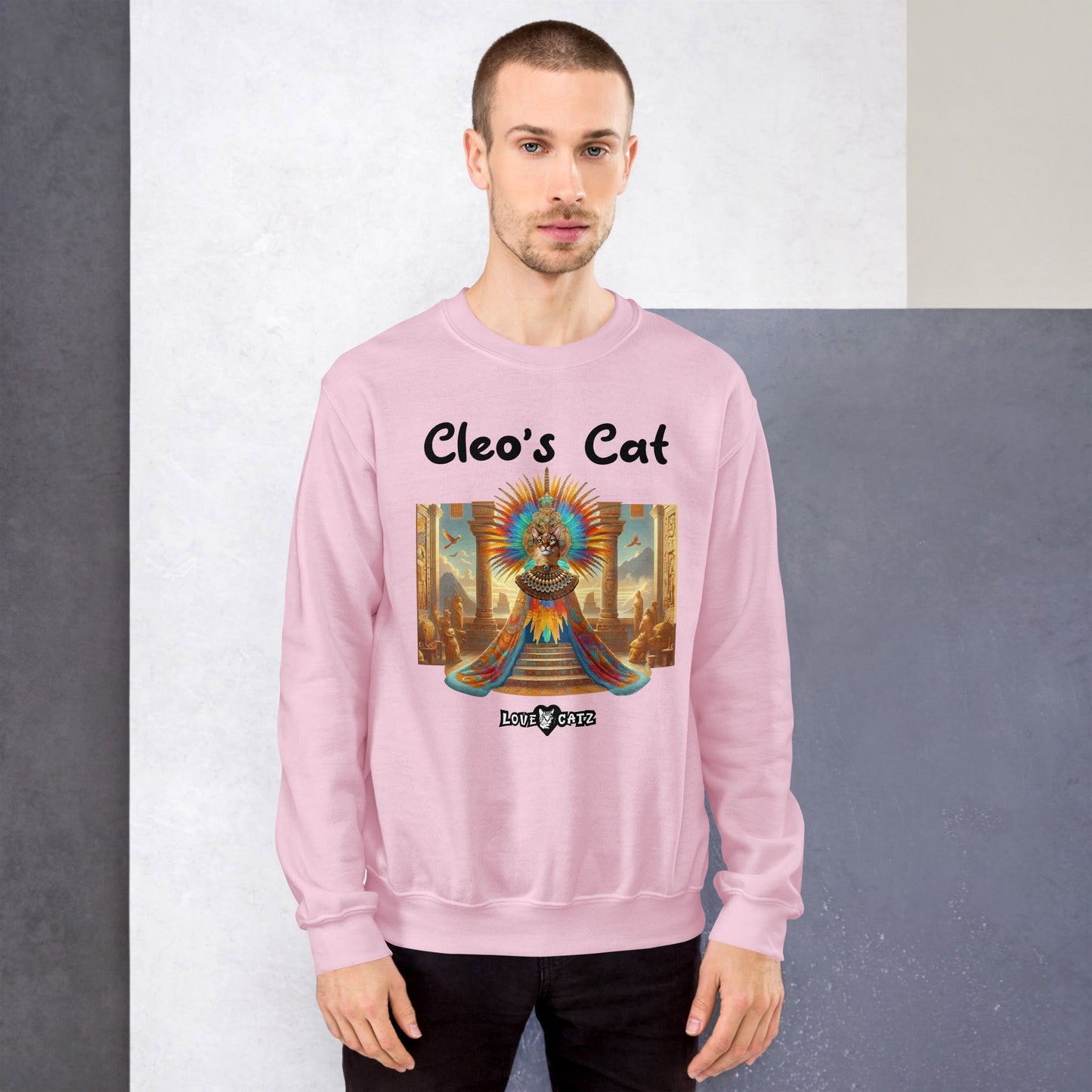 Cleo's Cat Story: Sweatshirt (S–XL) - Design 01 - Double-Sided