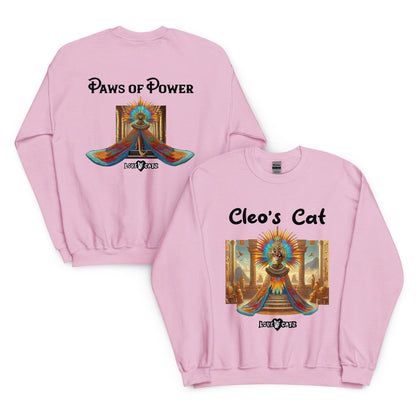 Cleo's Cat Story: Sweatshirt (2XL–5XL) - Design 01 - Double-Sided