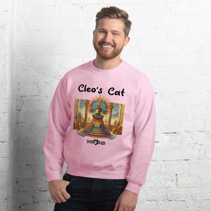 Cleo's Cat Story: Sweatshirt (2XL–5XL) - Design 01 - Double-Sided