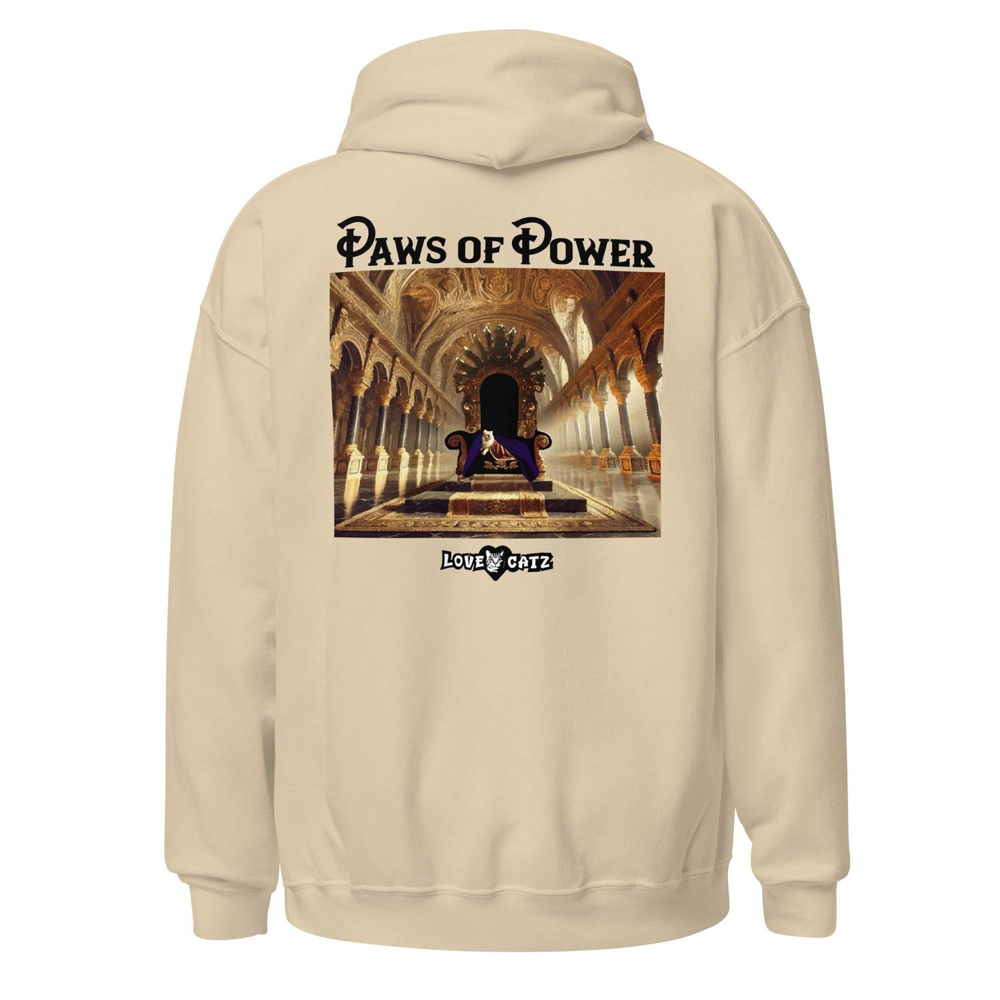 Paws of Power: Hoodie (S–XL) - Design 01A