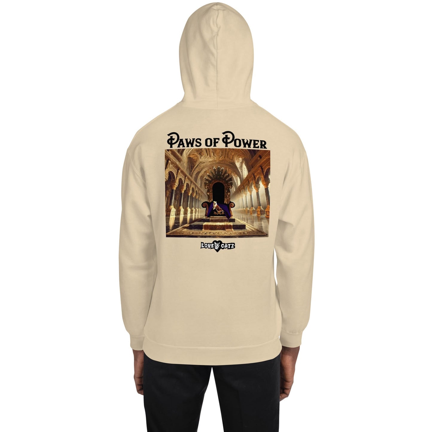 Paws of Power: Hoodie (S–XL) - Design 01A